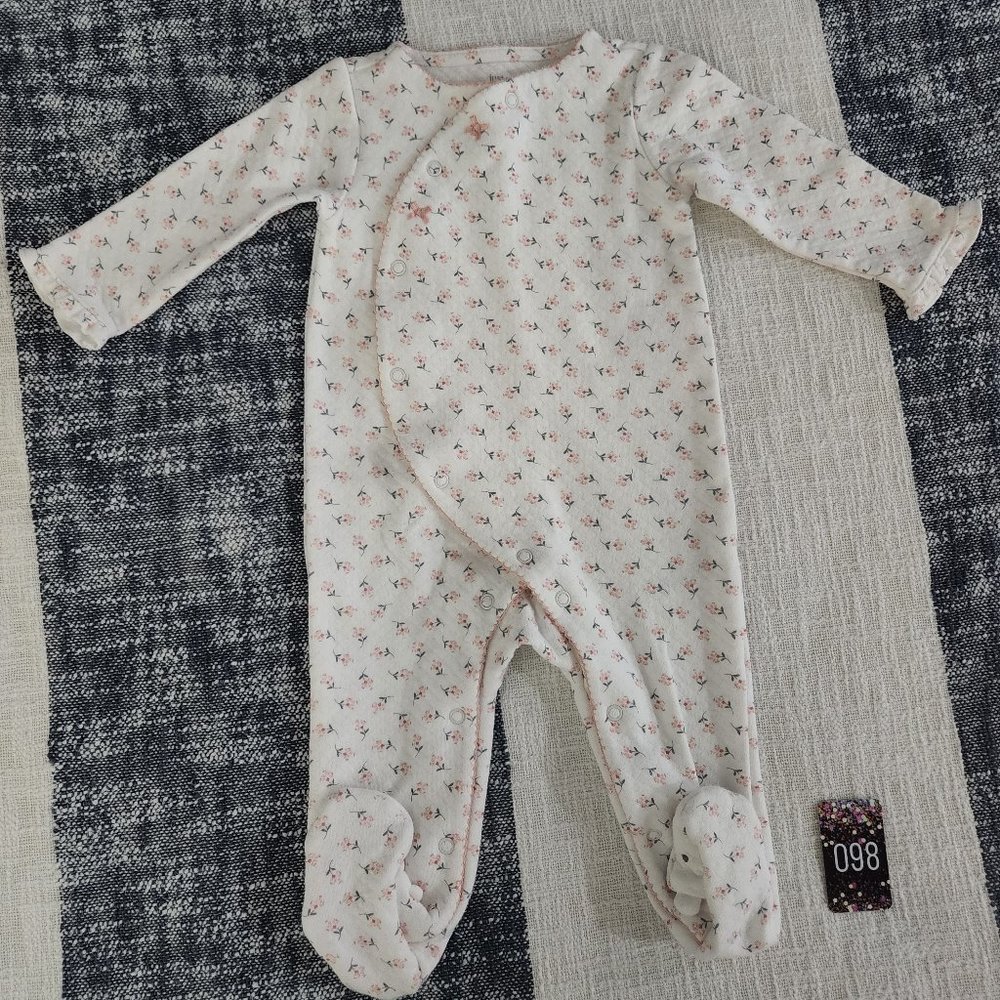 Carter's Floral Quilted Pajamas (up to 9 months)